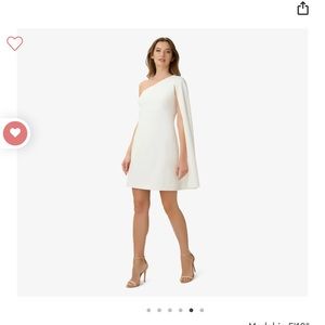 Adrianna Papell Cape Dress